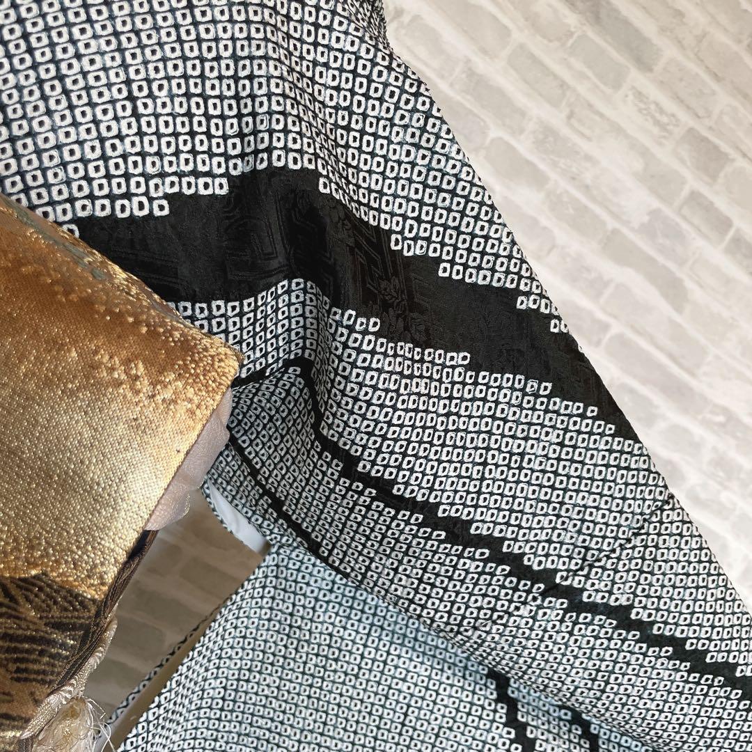 訪問着　フルセット　総絞り　波紋　入学式　卒業式　着物　Q2