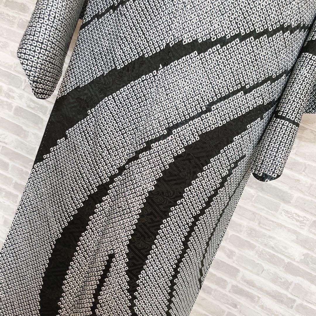 訪問着　フルセット　総絞り　波紋　入学式　卒業式　着物　Q2