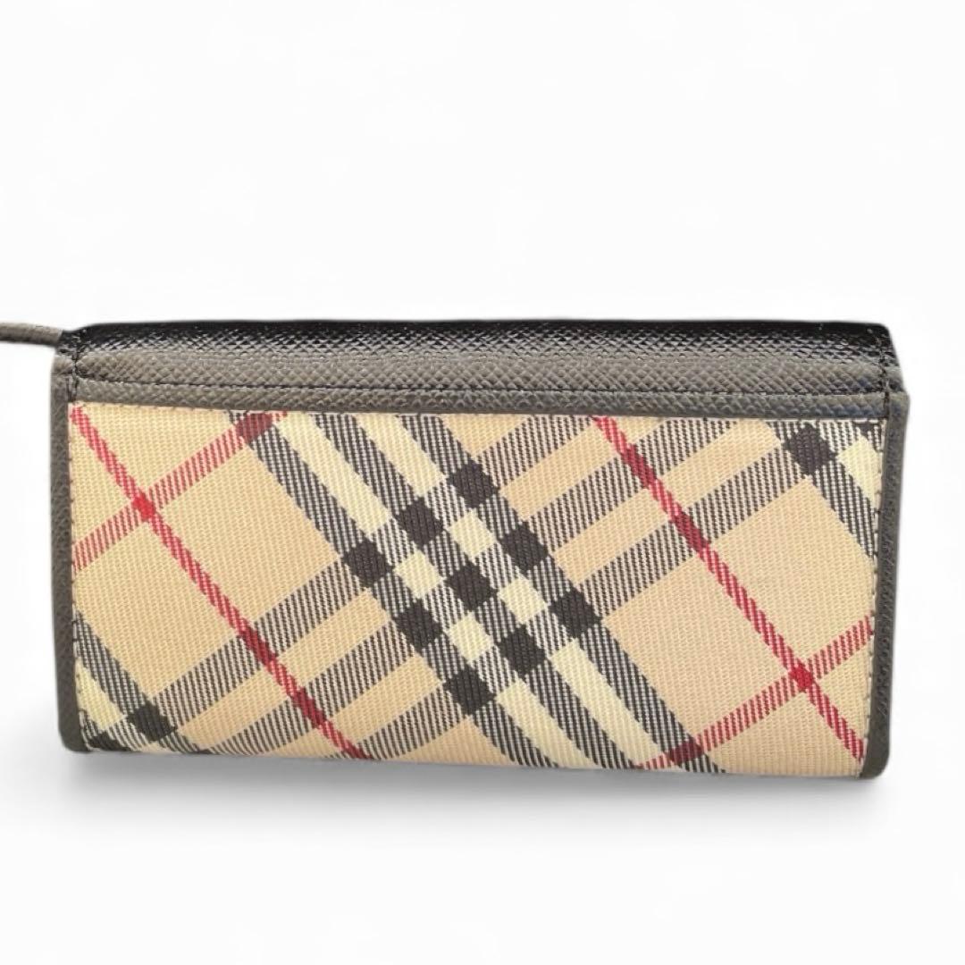 【未使用品】 BURBERRY バーバリー キーケース ノバチェック　レザー