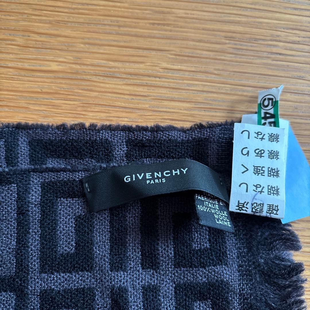 Givenchy ブラック マフラー　激安