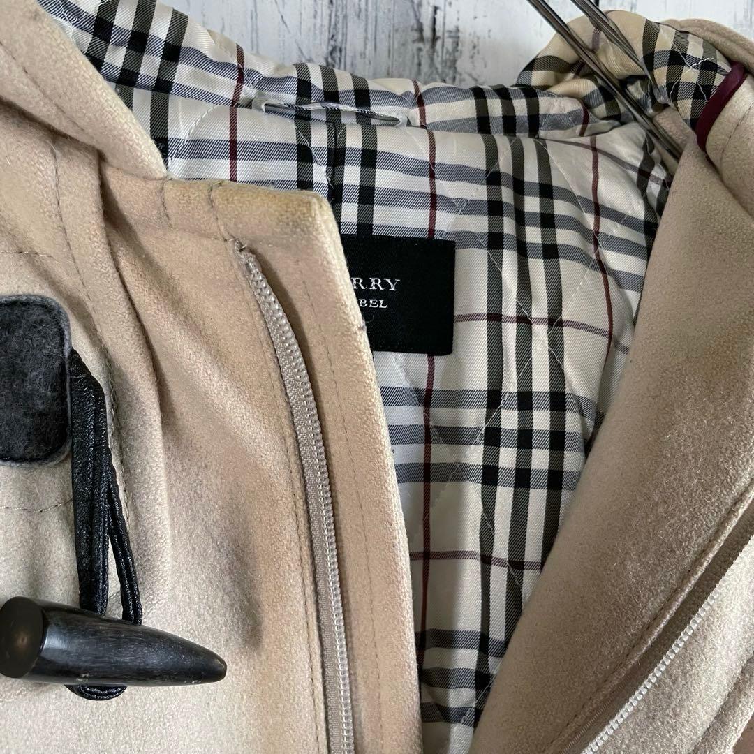 Burberry Black Label ダッフルコート　Lサイズ　チェック柄