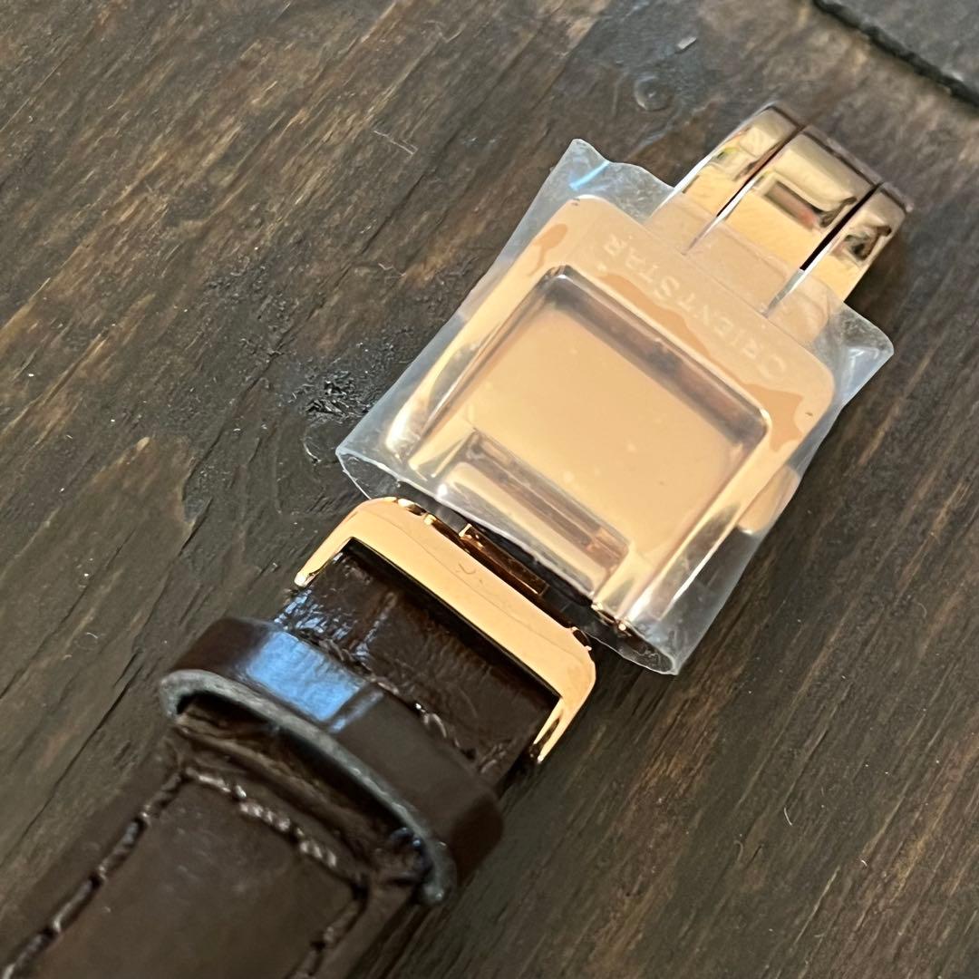 【美品】ORIENT オリエントスター 自動巻き レディース セミスケルトン