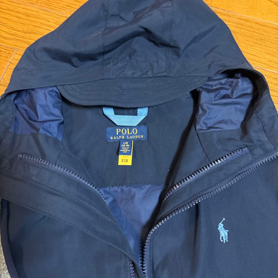 ポロラルフローレン　キッズ　ジャケット・ベストセット 3wayネイビー