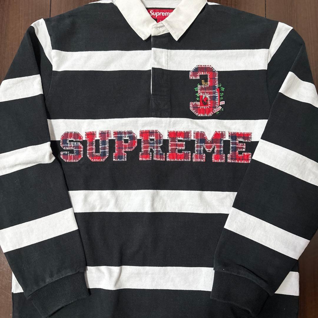 トップス Supreme Stripe Rugby \