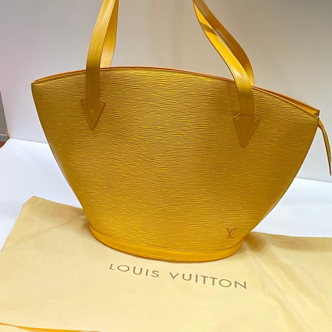 と*ふ様 【美品】ルイヴィトン　エピ　レザー　イエロー トートバッ