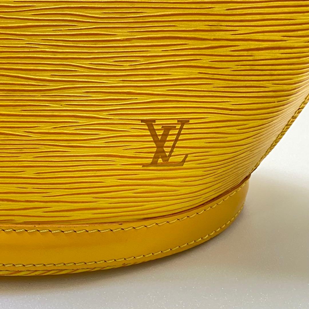 と*ふ様 【美品】ルイヴィトン　エピ　レザー　イエロー トートバッ