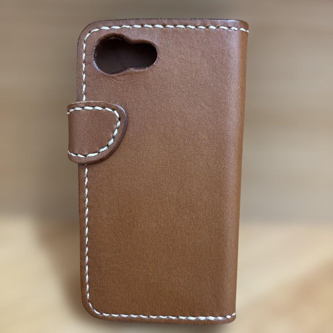 iPhone 16 e 手帳型　ケース　栃木レザー　ウォレットステッチ修理