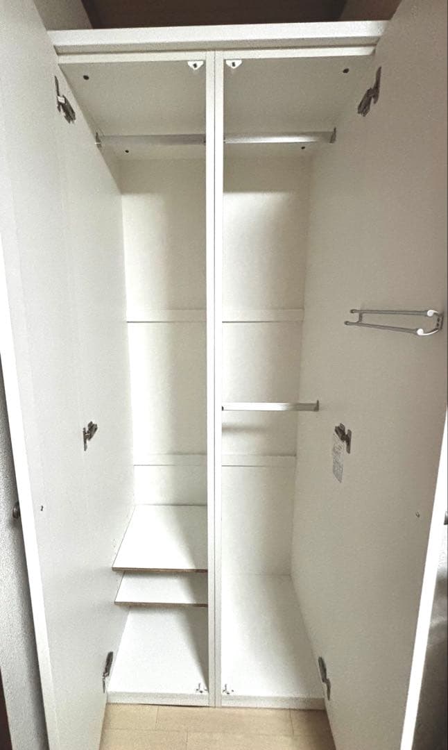 ニトリ　ホワイト　ワードローブ 80WRＷＨ