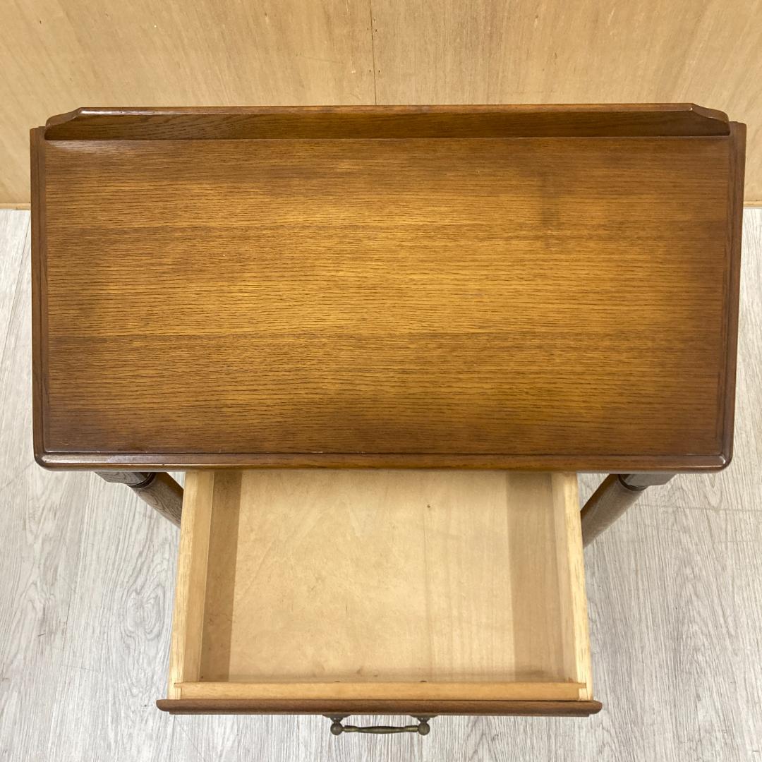 【飛騨産業】キツツキ　コンソールテーブル　サイドテーブル　花台　サイドボード