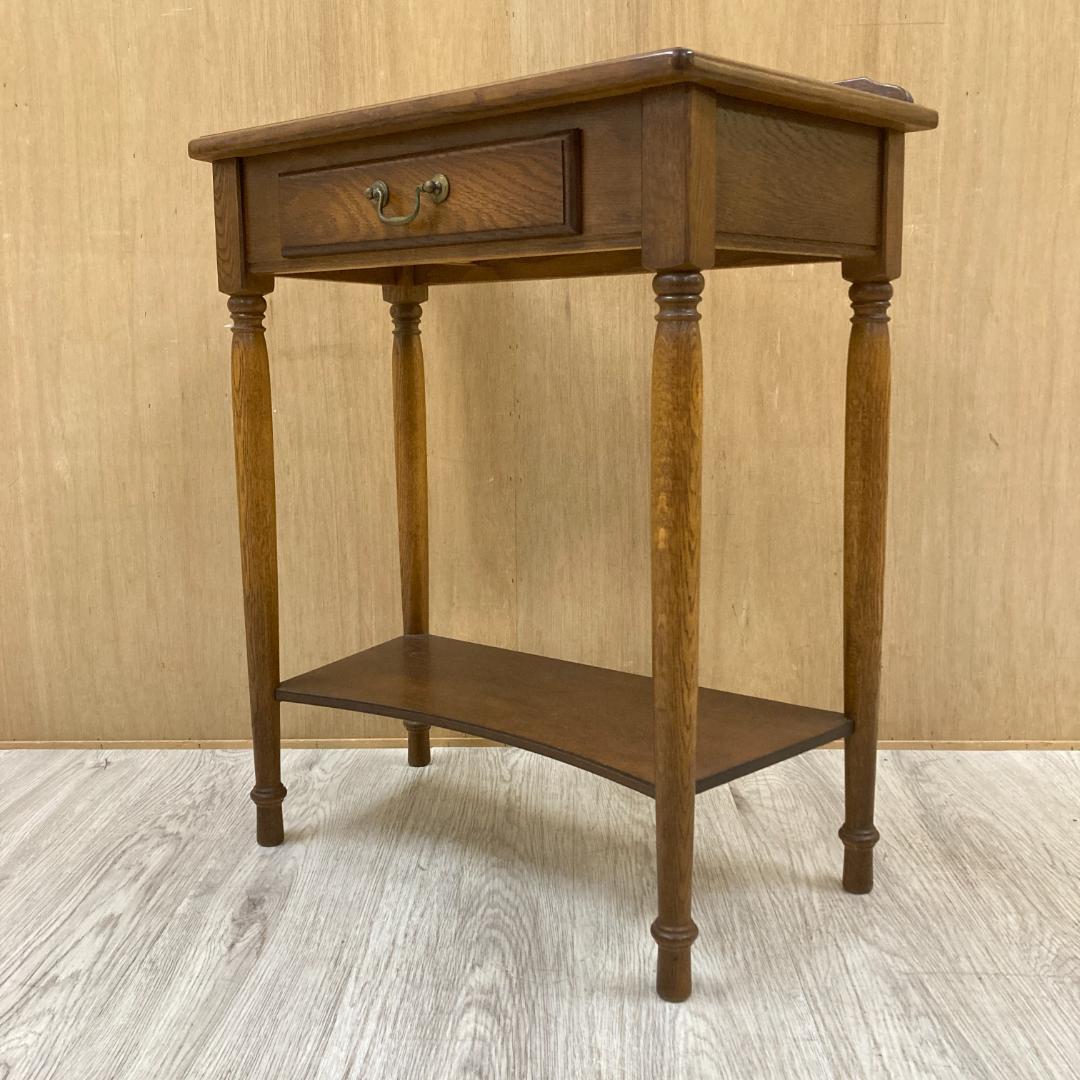 【飛騨産業】キツツキ　コンソールテーブル　サイドテーブル　花台　サイドボード