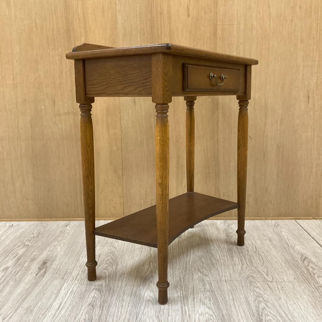 【飛騨産業】キツツキ　コンソールテーブル　サイドテーブル　花台　サイドボード