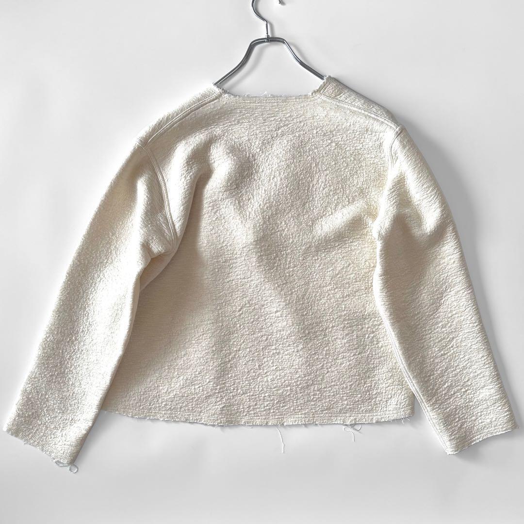 NEHERA ネヘラ Janin ノーカラージャケット ベルト付き カットオフ