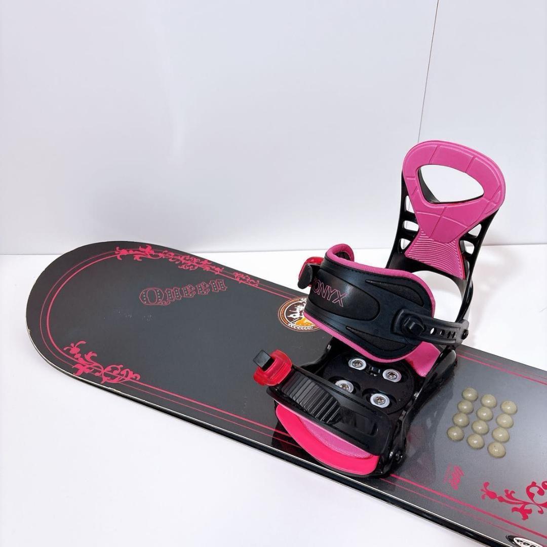 【初心者おすすめ 】 011 ゼロワンワン　スノーボードセット 143cm