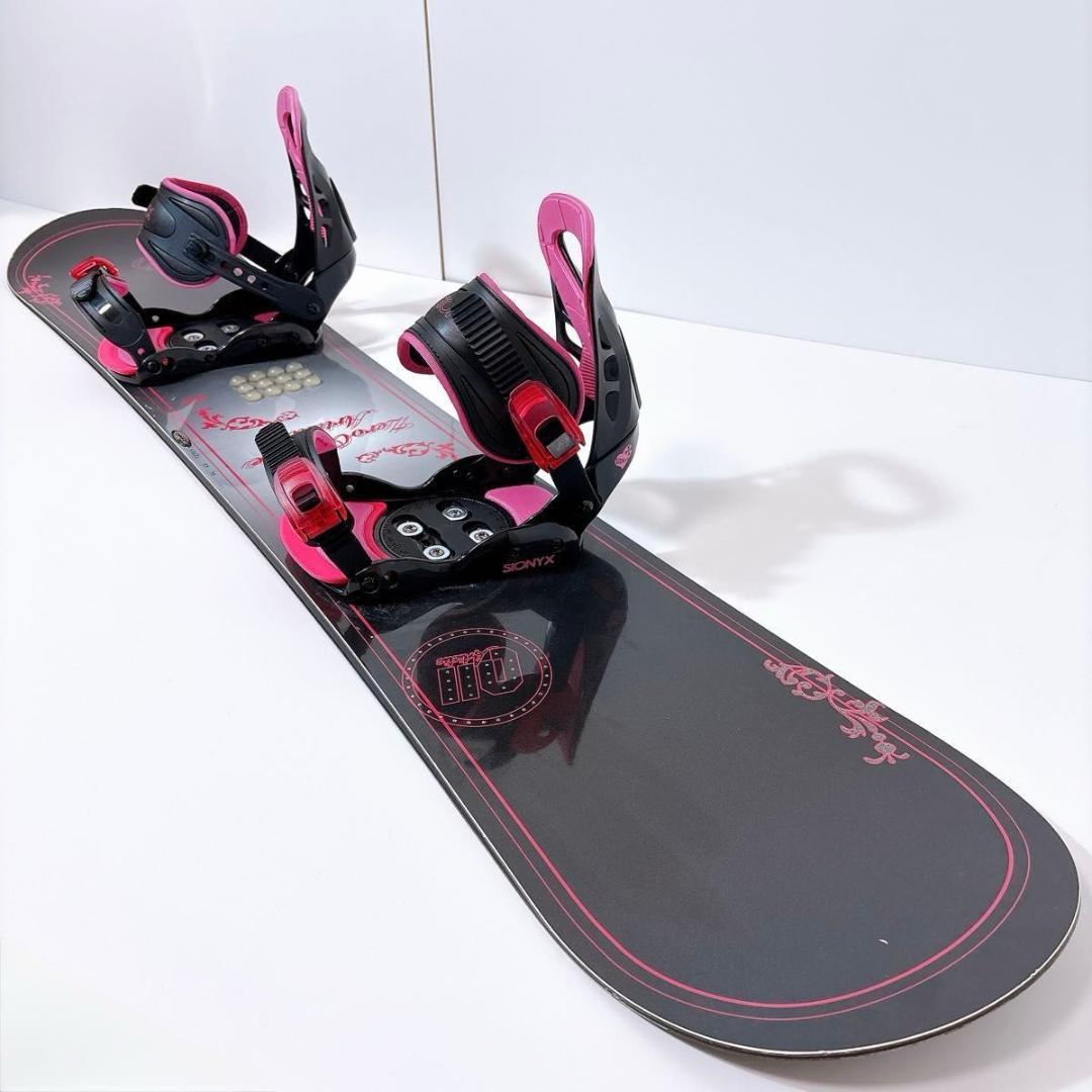 【初心者おすすめ 】 011 ゼロワンワン　スノーボードセット 143cm