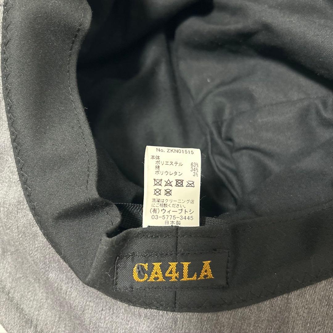 【CA4LA】グレーのカジュアルハット