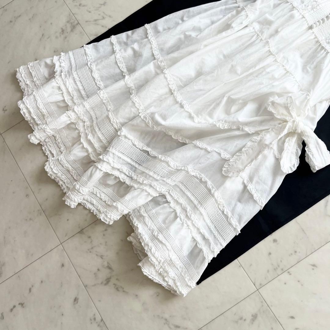 PINKHOUSE ピコフリル豪華ダブリエドレス ワンピース たくし上げ