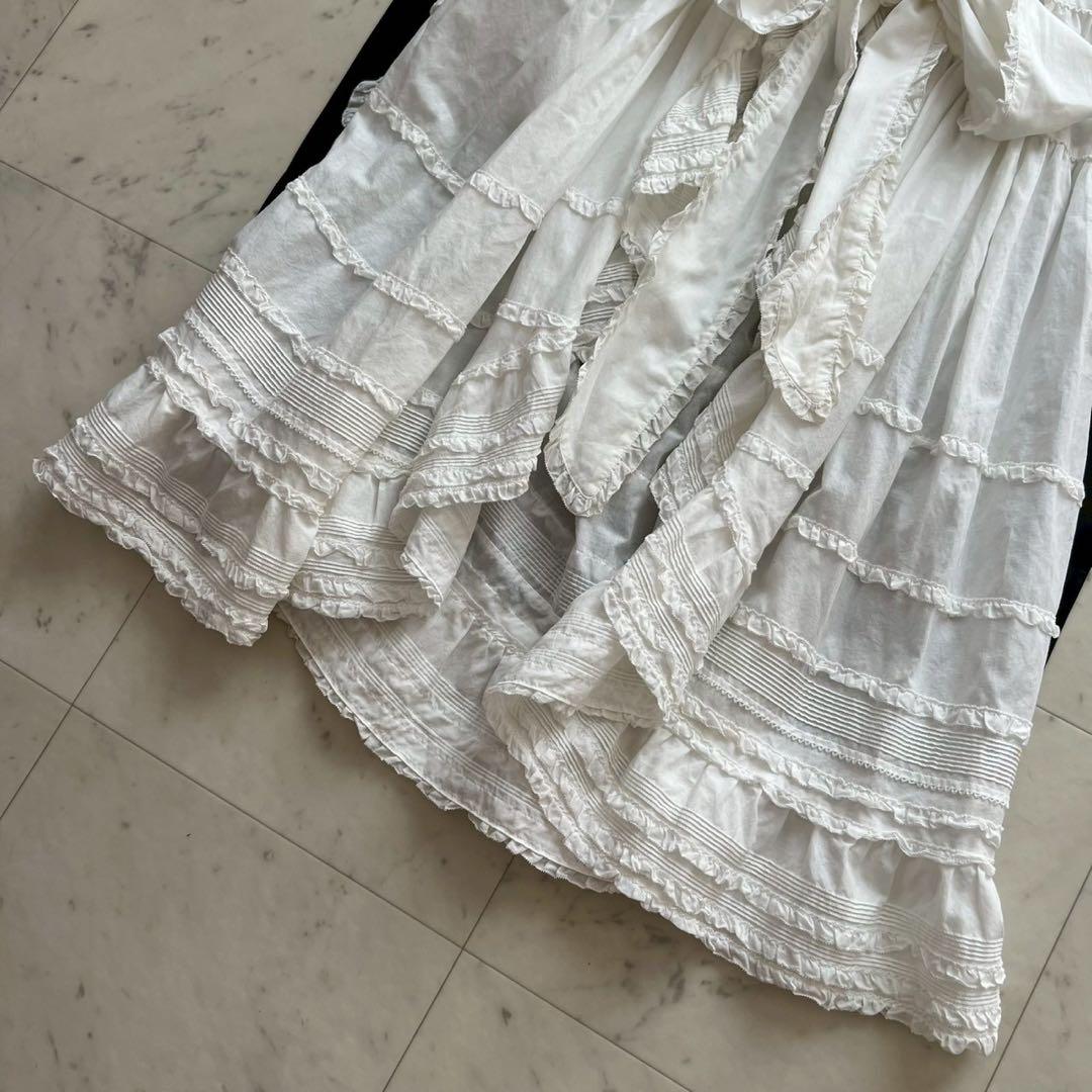 PINKHOUSE ピコフリル豪華ダブリエドレス ワンピース たくし上げ