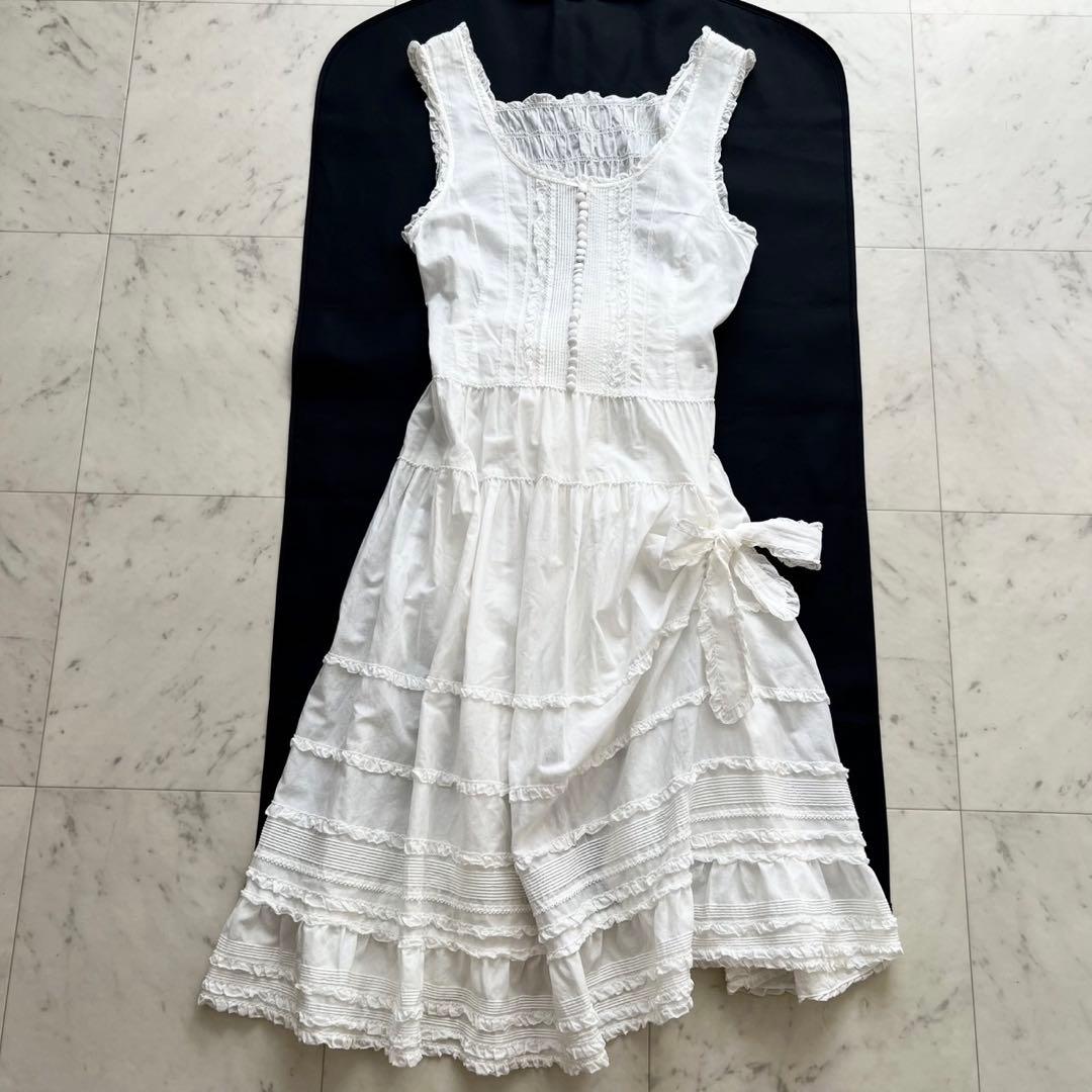 PINKHOUSE ピコフリル豪華ダブリエドレス ワンピース たくし上げ