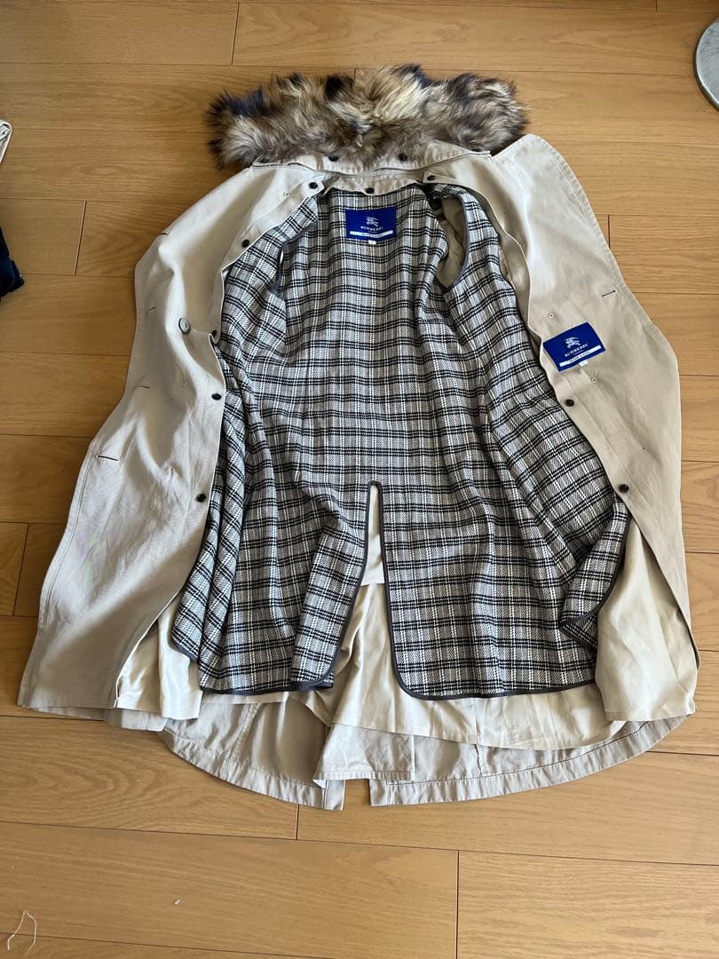 よっちゃん　バーバリーロンドンライナートレンチコート