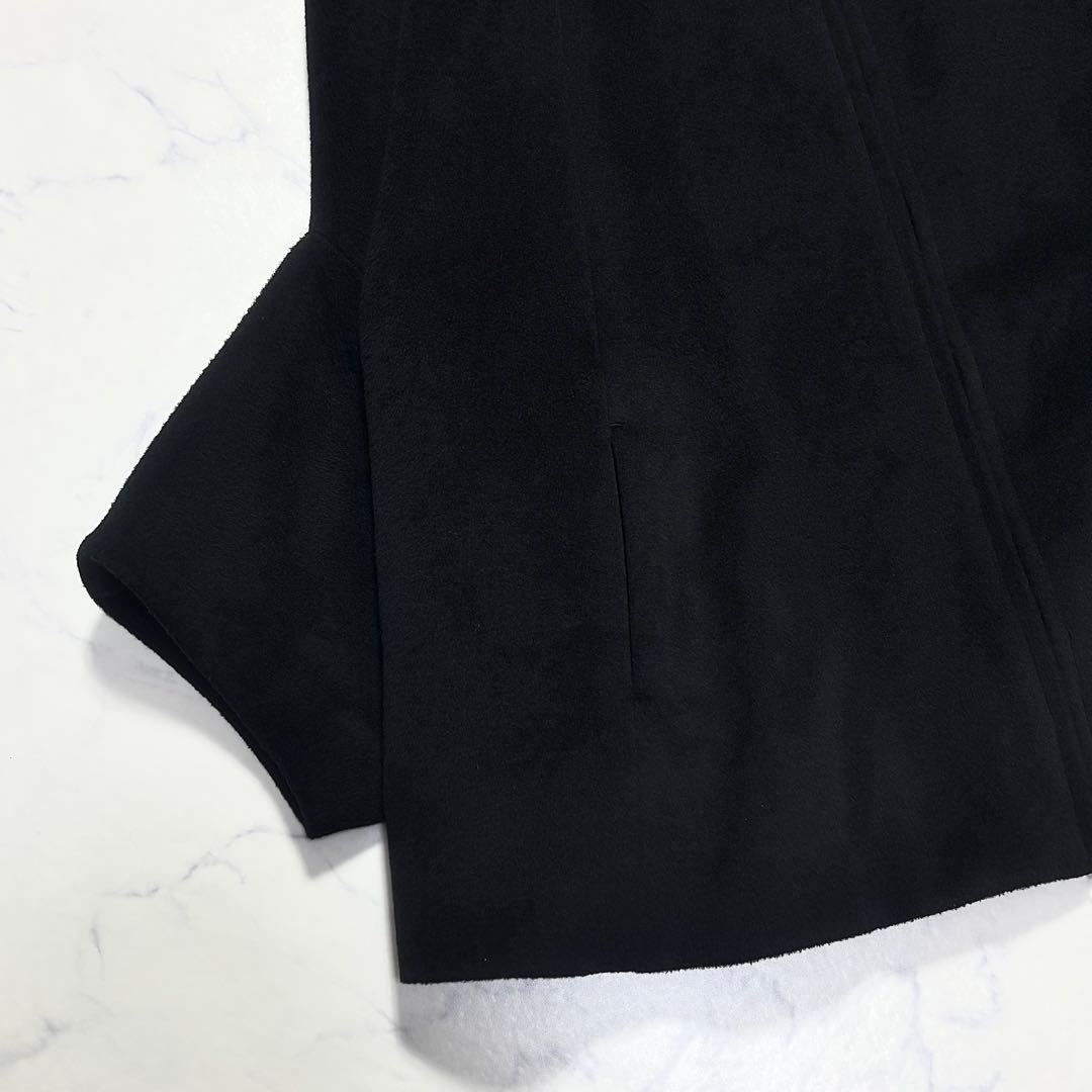 【美品】BEARDSLEY ビアズリー /ポンチョ ケープ コート ブラック