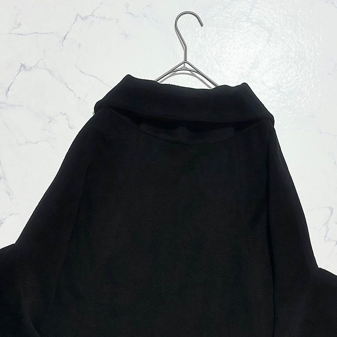 【美品】BEARDSLEY ビアズリー /ポンチョ ケープ コート ブラック