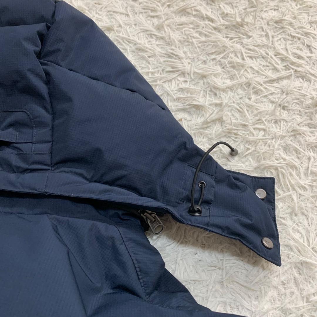 15219✨ポロラルフローレン ダウンベスト ポリエステル ネイビー 無地