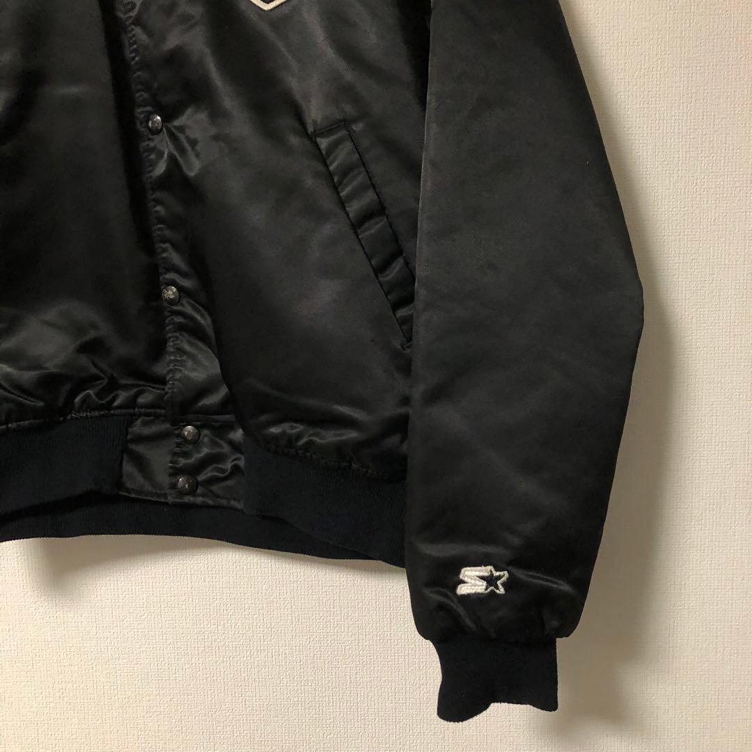 80s STARTER製 NFL RAIDERS stadium jacket