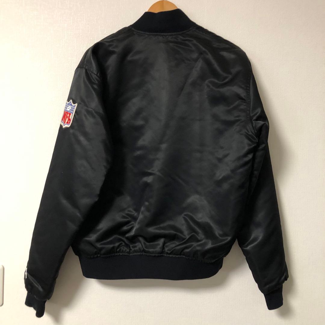 80s STARTER製 NFL RAIDERS stadium jacket