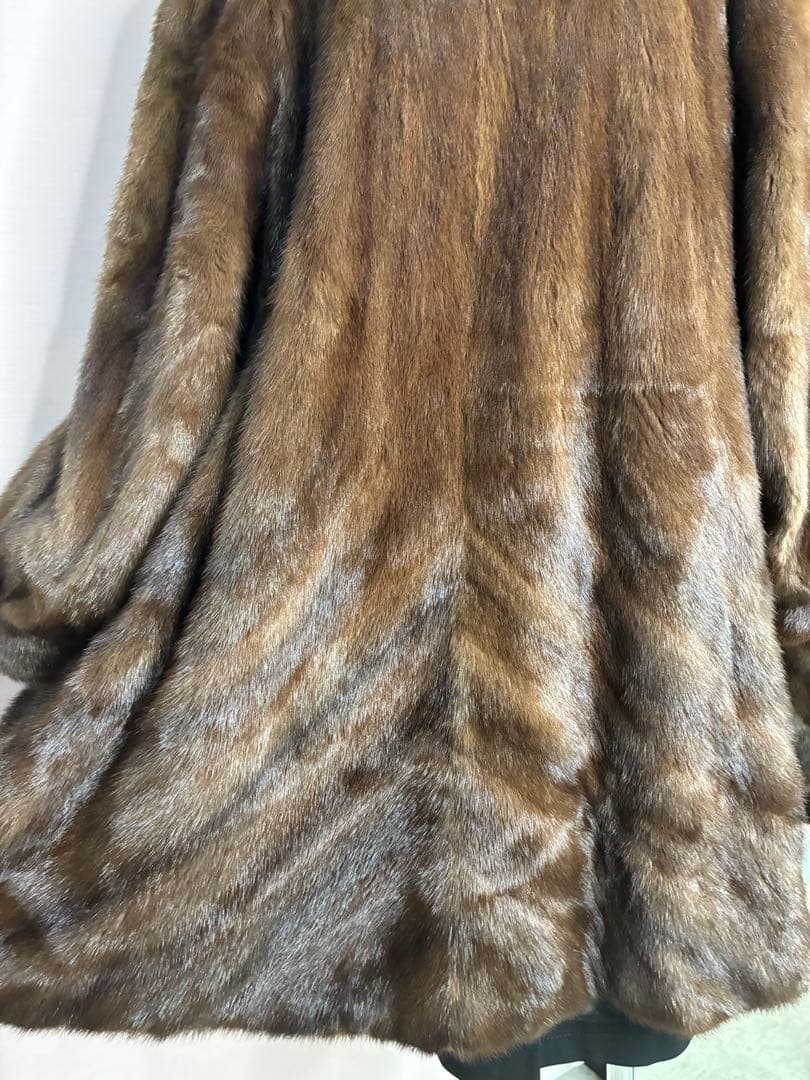 grace ❣️デミパフ　ミンク　デザイン　コート《貂皮　毛皮　大衣》