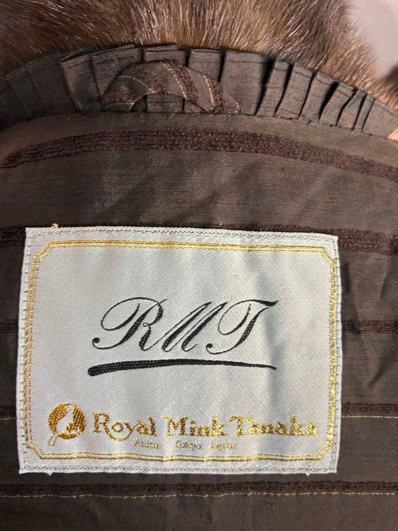 grace ❣️デミパフ　ミンク　デザイン　コート《貂皮　毛皮　大衣》