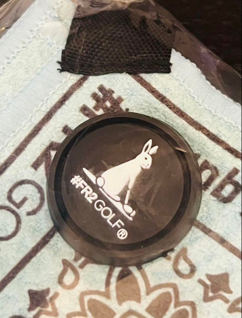 【沖縄限定】FR2 Paisley Turquoise Blue ゴルフ タオル