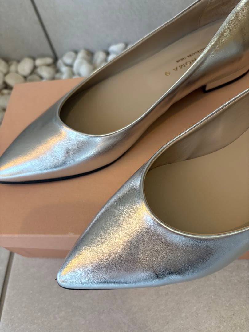 【コルソローマノーヴェ】ポインテッドトゥパンプス36 美品