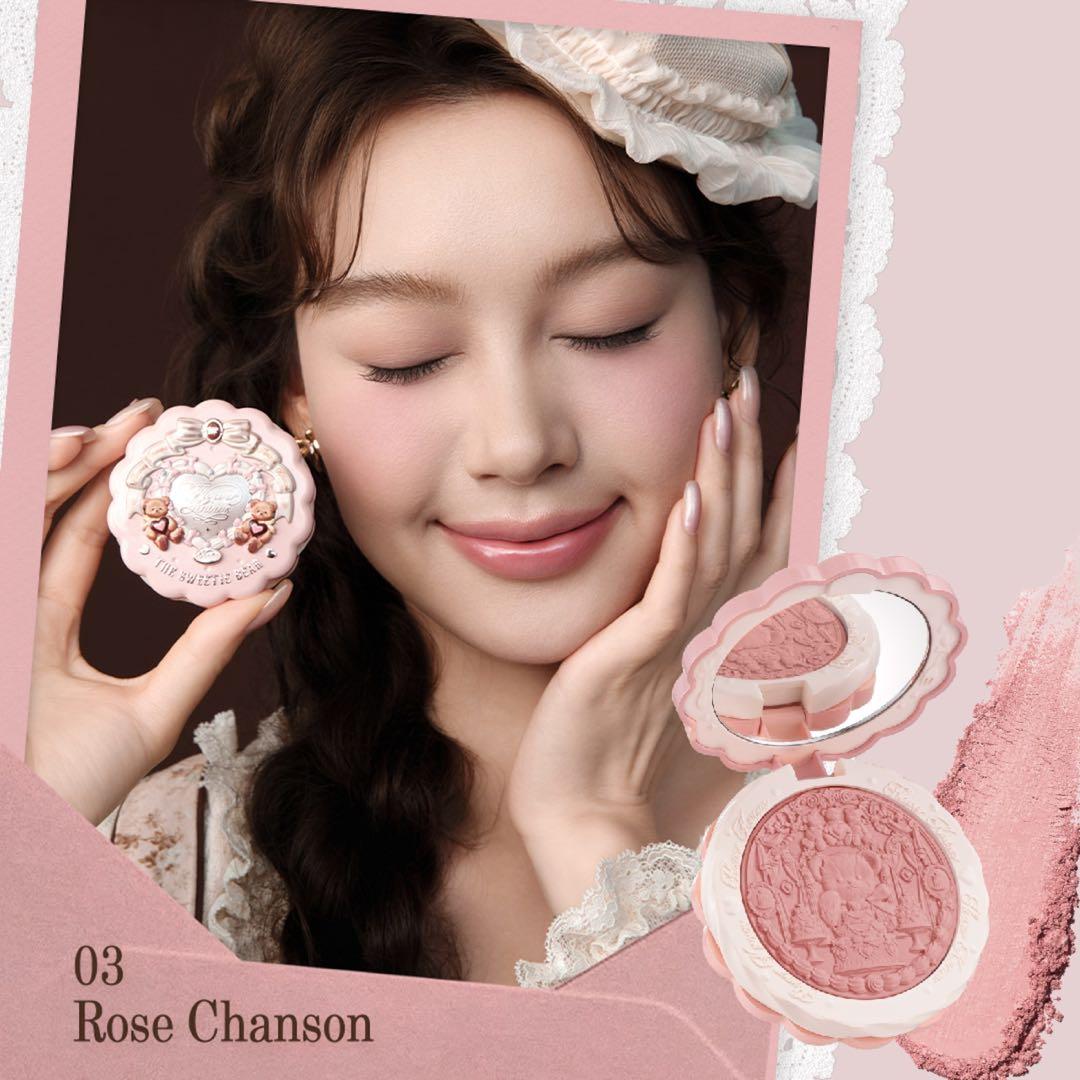 【未使用】フラワーノーズ　スウィーティーベア　コレクション　豪華9点ピンクセット