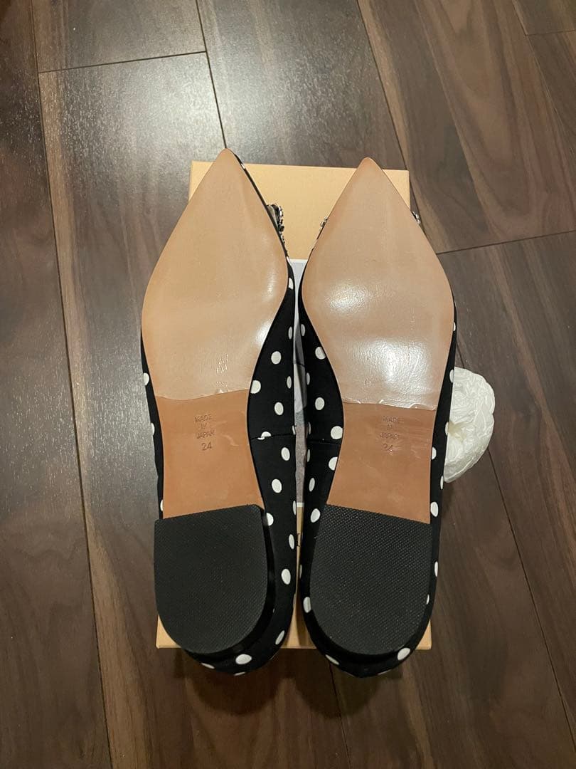 ohga ドットビジューパンプス　24.0cm 新品未使用品
