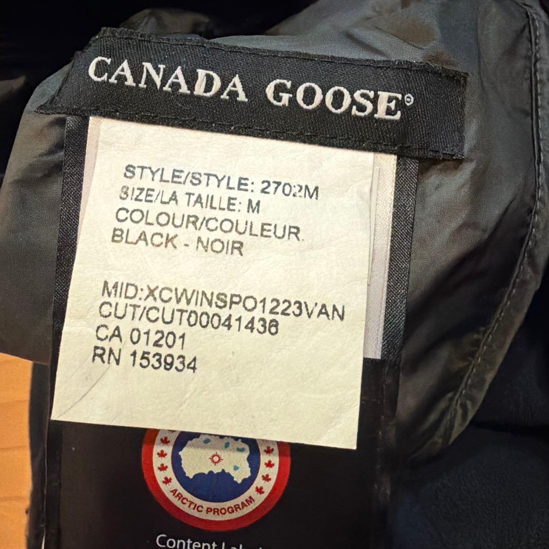 カナダグース パッカブルダウンベスト