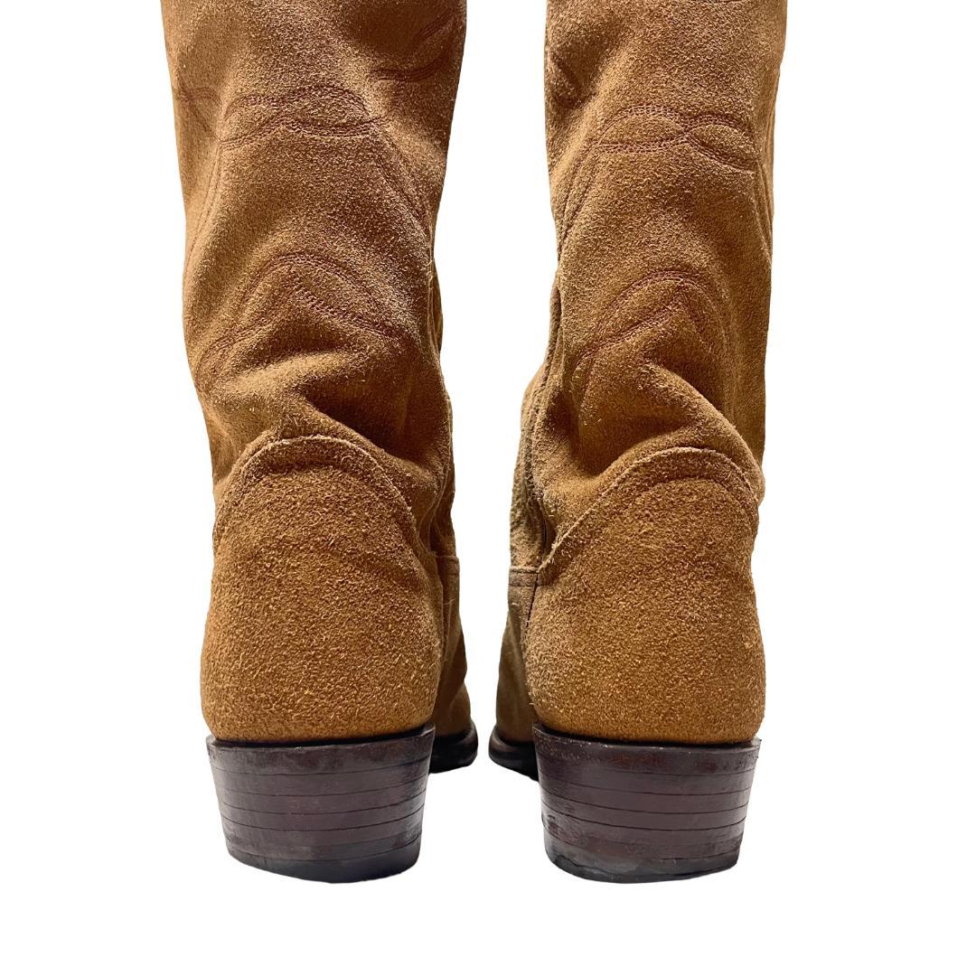 Tony Lama トニーラマ スウェード ウエスタンブーツ 7D 25cm