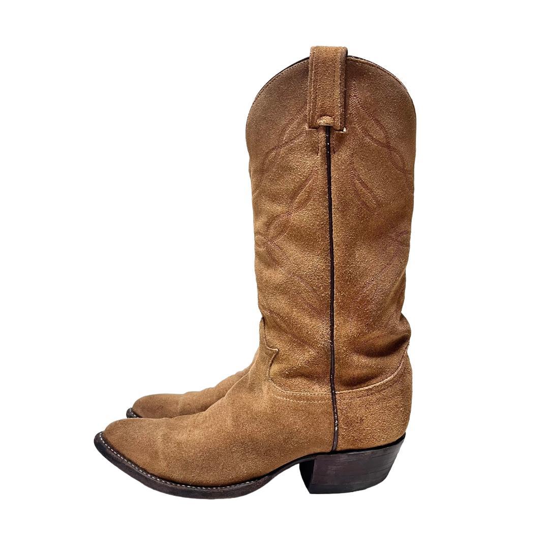 Tony Lama トニーラマ スウェード ウエスタンブーツ 7D 25cm