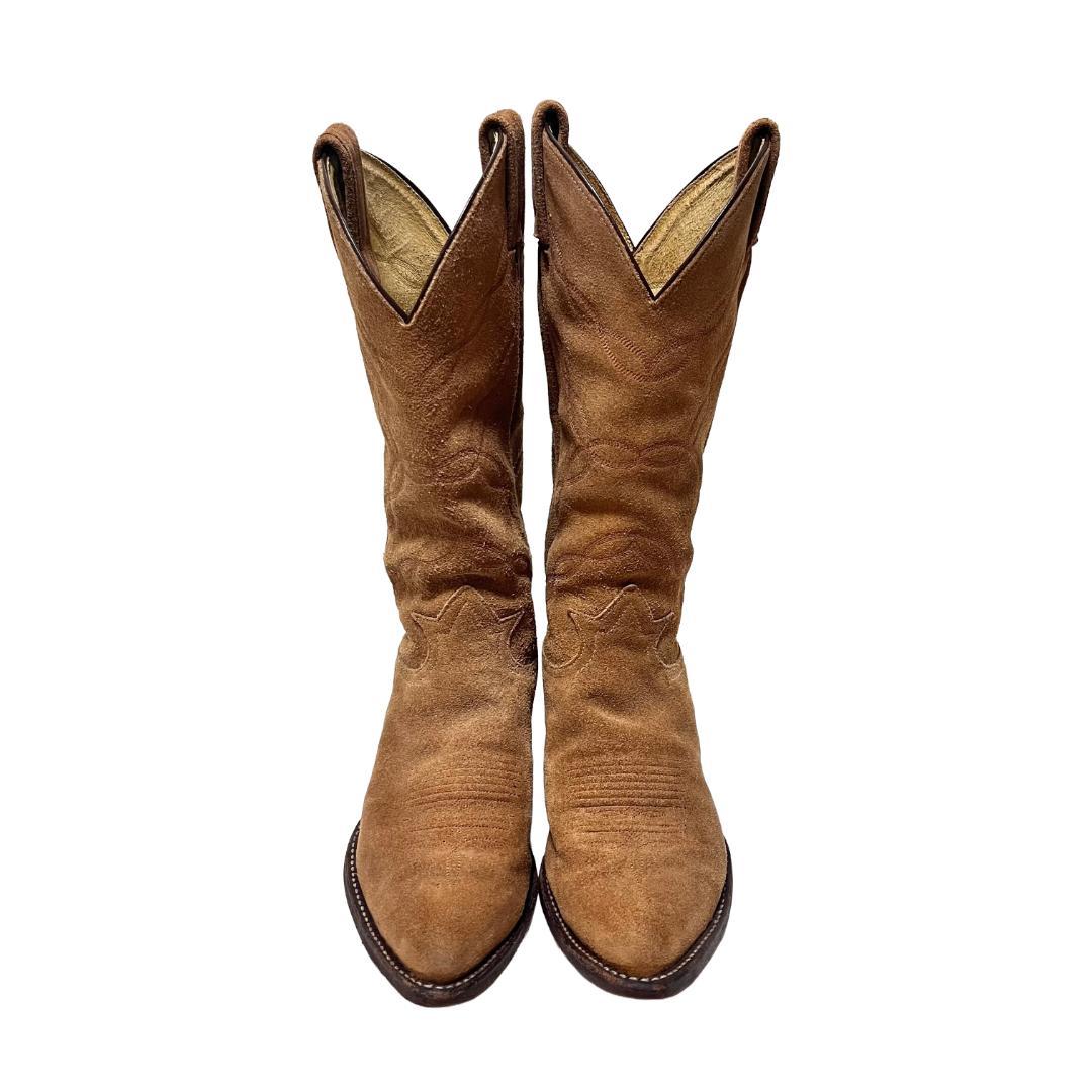 Tony Lama トニーラマ スウェード ウエスタンブーツ 7D 25cm