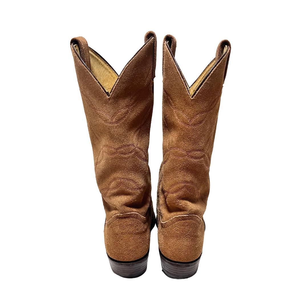 Tony Lama トニーラマ スウェード ウエスタンブーツ 7D 25cm