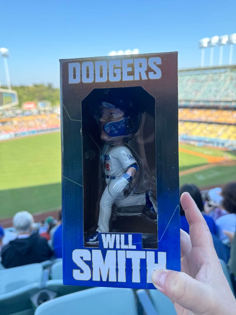 ドジャーズ　ボブルヘッド　WILL SMITH