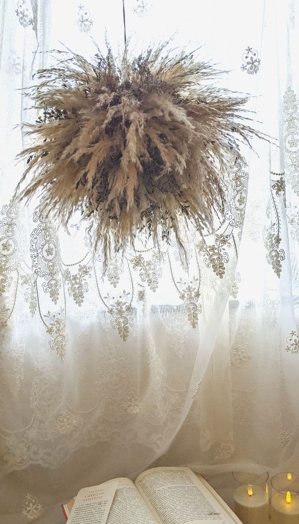 ボタニカルフラワーボールꫛꫀꪝ極盛リース✳︎・:*+希少フライングリース45cm