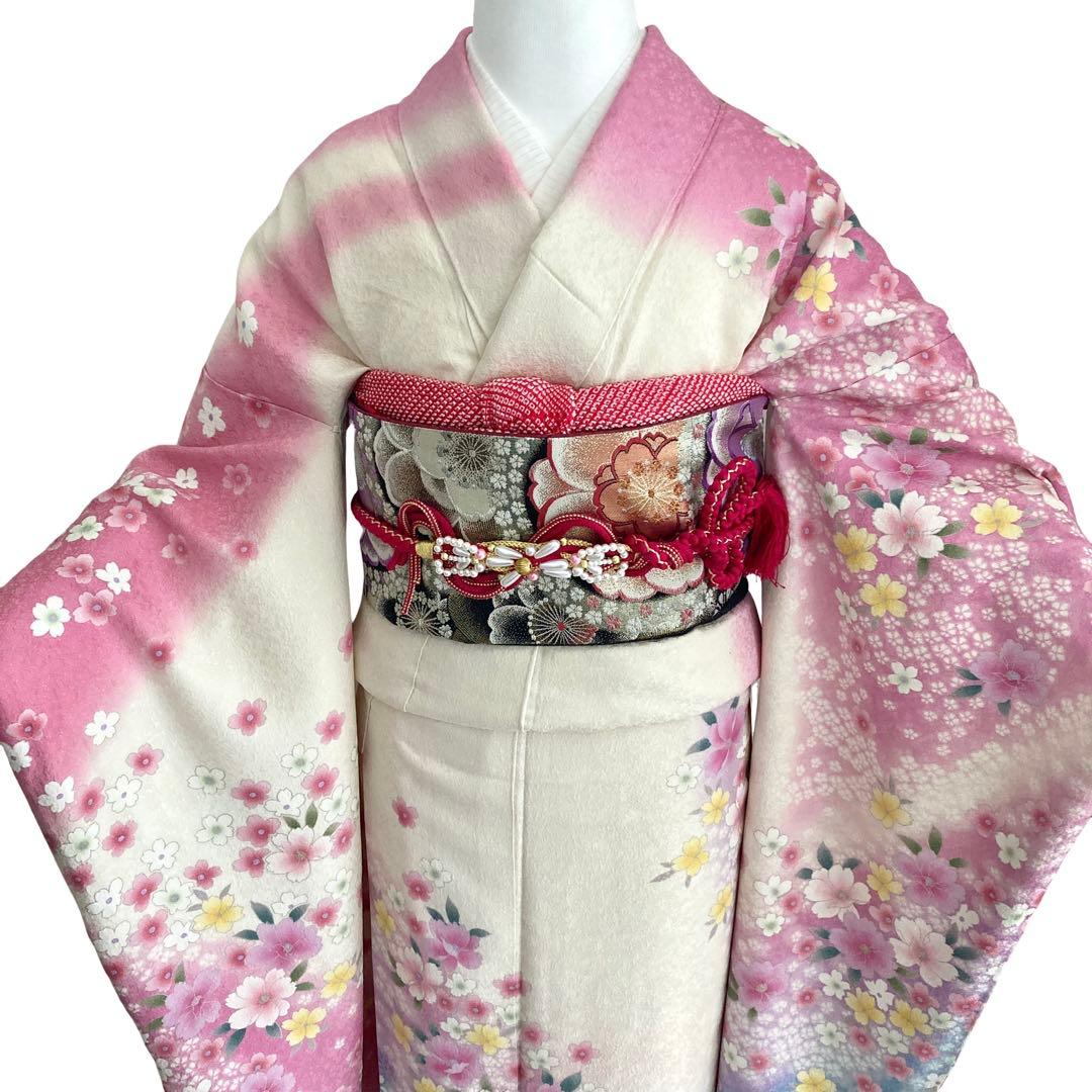 ★みんです★™️ 振袖4点セット‼️ お振袖セット‼️ NO76