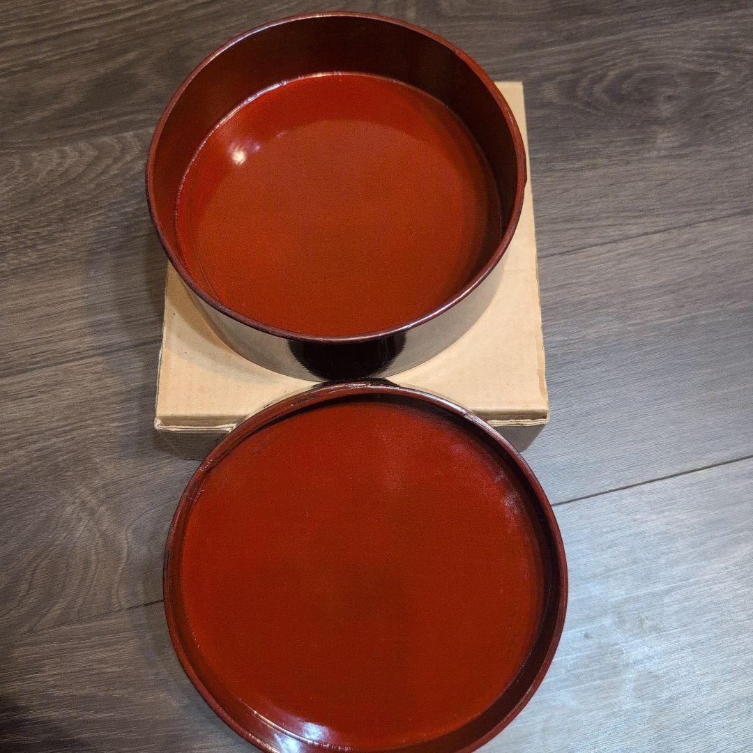 井川メンパ　弁当箱　五代目　望月良秋作　未使用