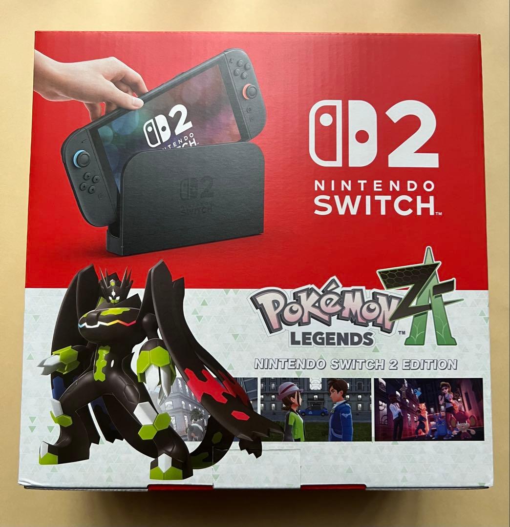 Nintendo Switch 2 ポケモンレジェンズZセット　液晶フィルム付き