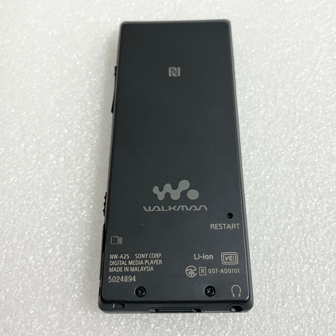 【バッテリー良好】　ソニー　ウォークマン　NW-A25 16GB チャコールB
