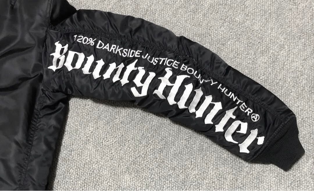 Bounty Hunter MA-1 パデッド ジャケット 総刺繍 BXH 名作