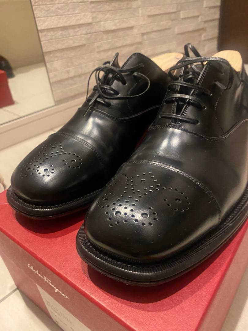 8EE Ferragamo Maxime フェラガモ　ビジネスシューズ　革靴