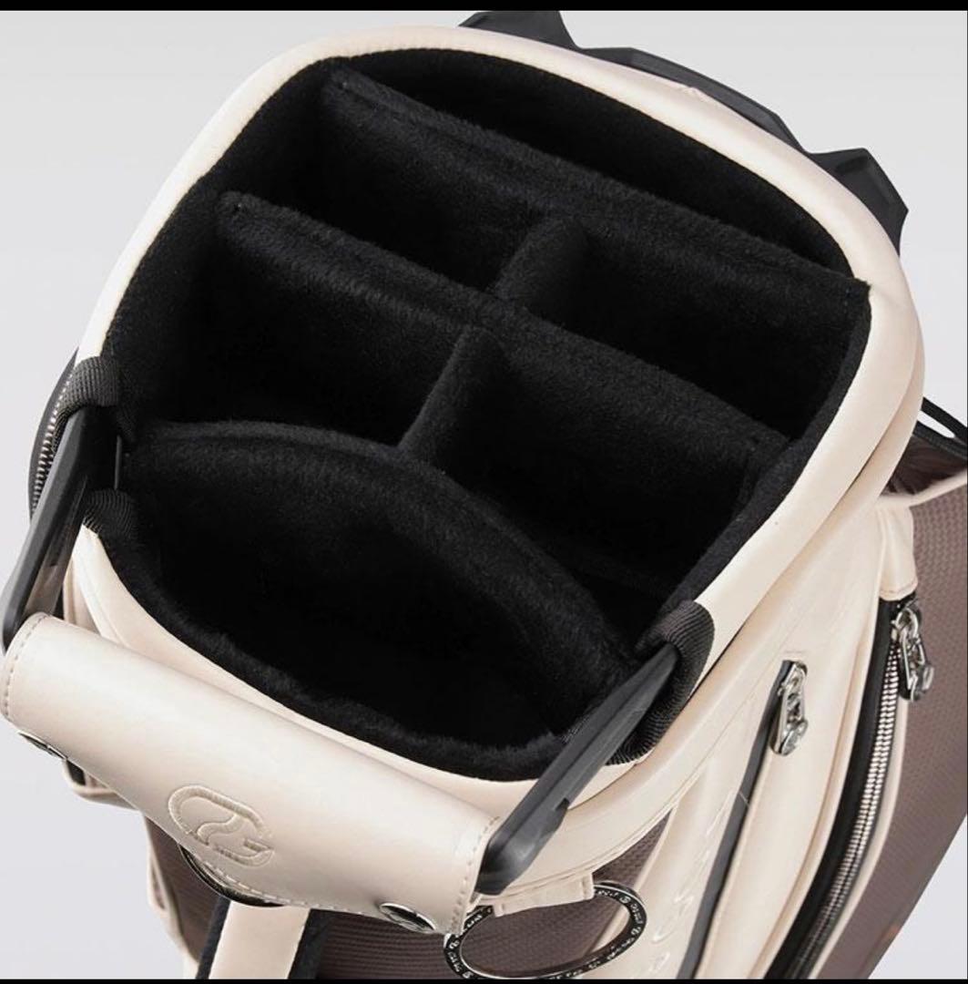 新品タグ付　9型　スタンドバッグ ブラウン