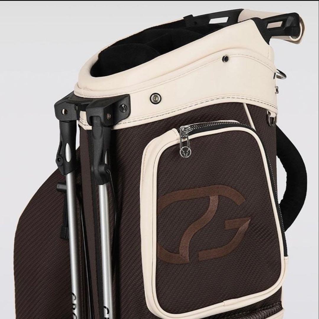 新品タグ付　9型　スタンドバッグ ブラウン