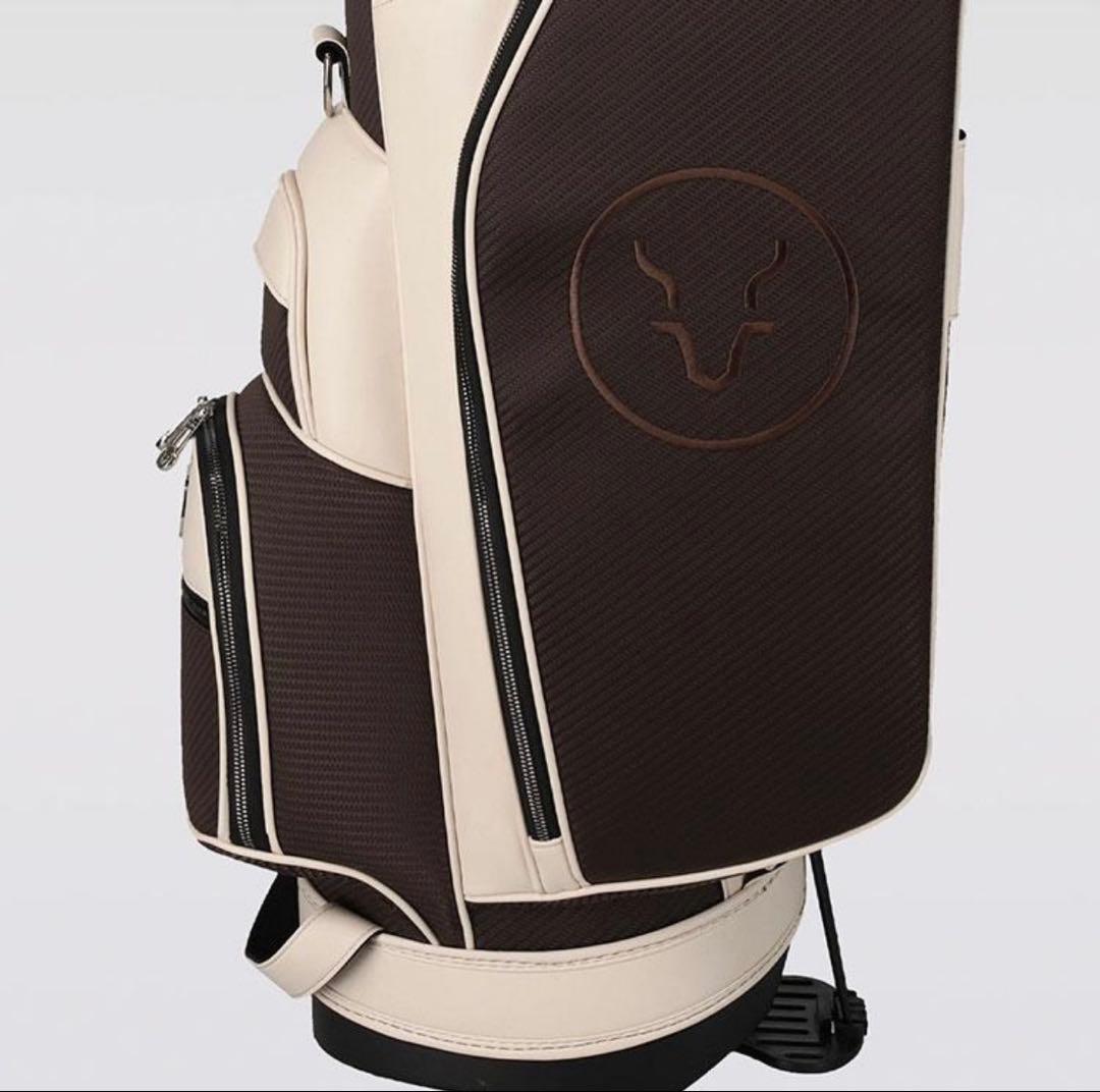 新品タグ付　9型　スタンドバッグ ブラウン